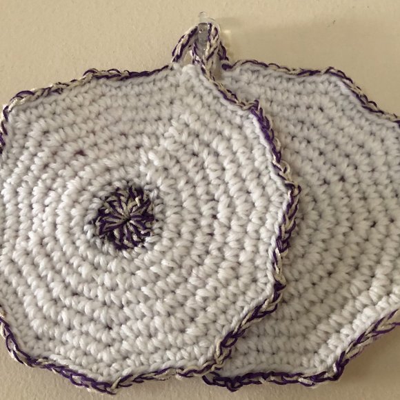 Crochet Pot Holders, kitchen decor, Everyday Pot holder - Picture 7 of 7